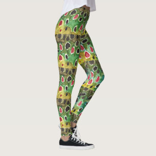 Fischfang Braun-Forellen-Ichthyologie Phantastisch Leggings