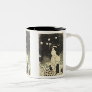 Fischfang, Choki, 1795 Tasse und Steine