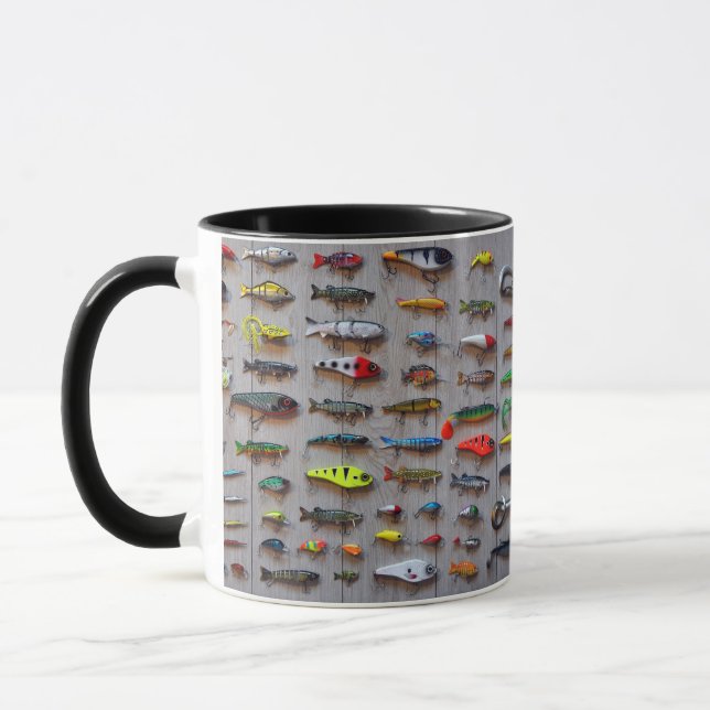 Fischfang - Geschenke für Fischer Tasse (Links)