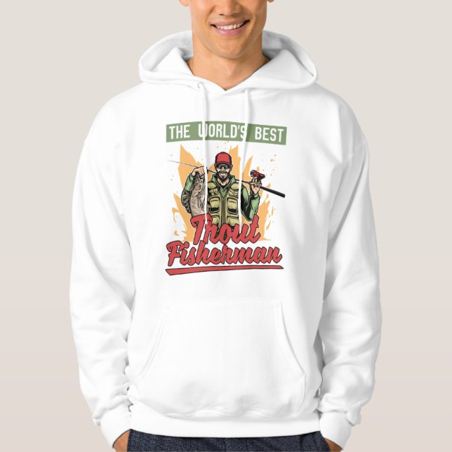 Fischfang Hoodie (Vorderseite)