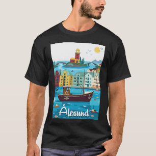 Fischfang im Himmel Gedenkstätte T-Shirt