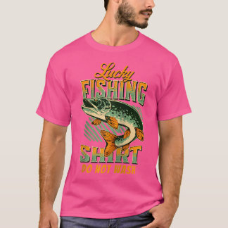 Fischfang Lover Baseball T-Shirt