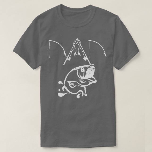 Fischfang mit viel Geschenk T-Shirt (Design vorne)