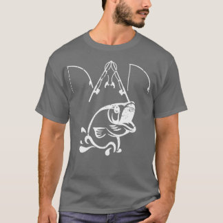 Fischfang mit viel Geschenk T-Shirt