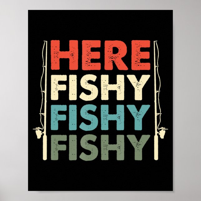 Fischfang Poster (Vorne)