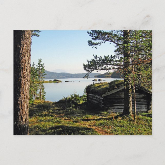 Fischfang Postkarte (Vorderseite)