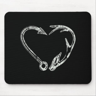 Fischfang & Schattenjäger Hirschjagd Mousepad