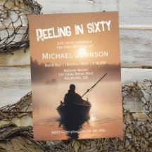 Fischfang Sunrise Fisherman 60. Geburtstag