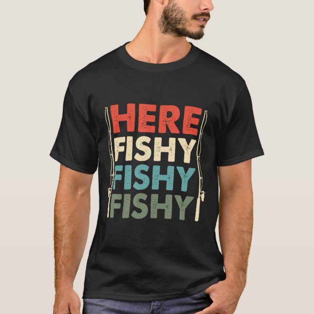 Fischfang T-Shirt (Vorderseite)