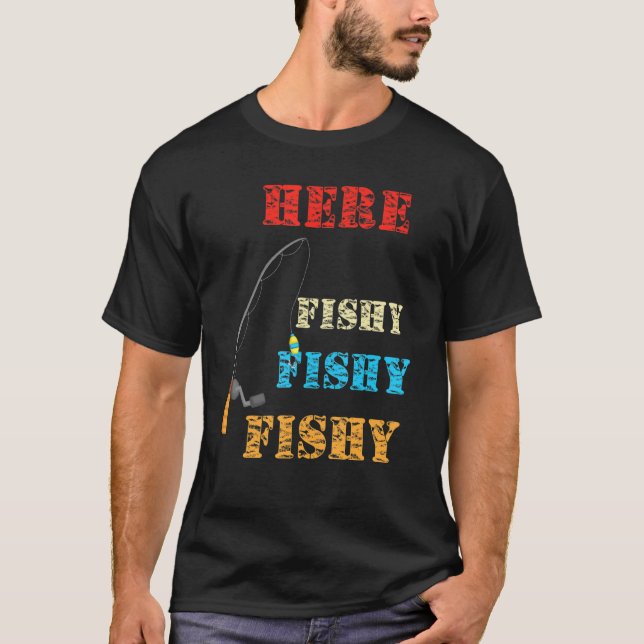 Fischfang T-Shirt (Vorderseite)