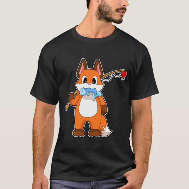 Fischfang von Fox T-Shirt (Vorderseite)