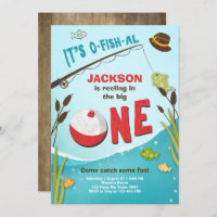 Fischfang zum Geburtstag Einladung der großen