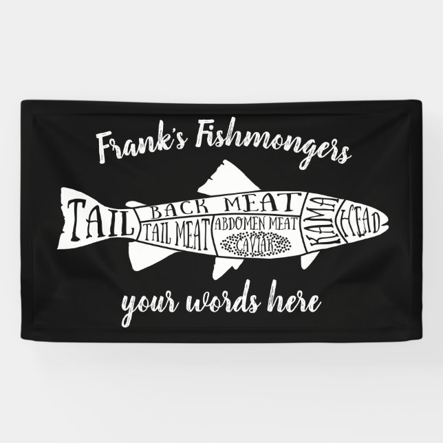 Fischfänger Fleisch von Kaviar Banner (Horizontal)