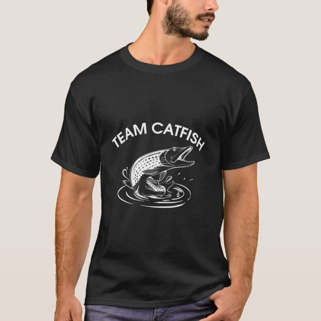 Fischfangteam Wels T-Shirt (Vorderseite)