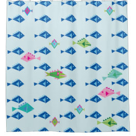 Fischfisch Duschvorhang