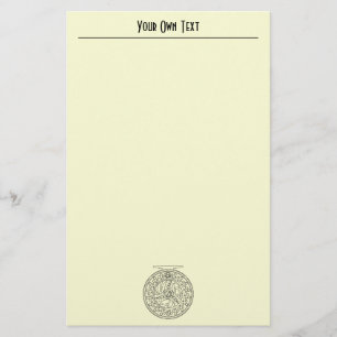 Fischfischerei Briefpapier