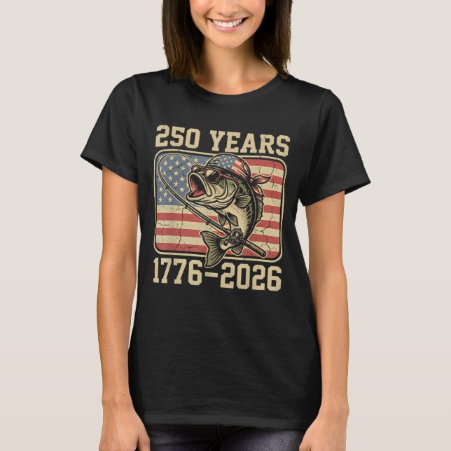 Fischflagge fangen - Barrakuda T-Shirt (Vorderseite)
