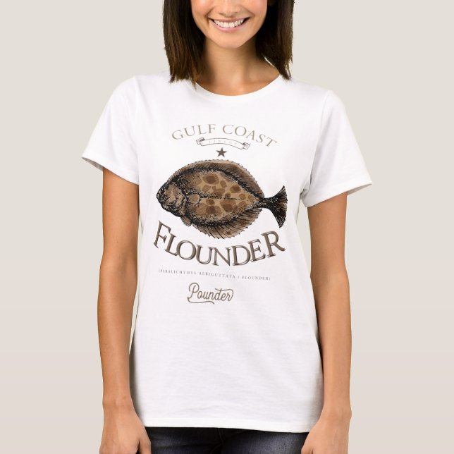 Fischflunder T-Shirt (Vorderseite)