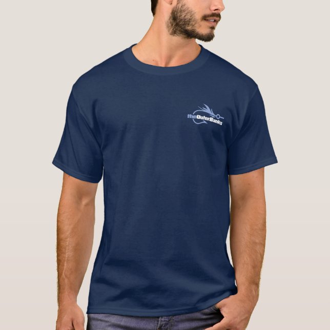 Fischflüster Außenbänke T-Shirt (Vorderseite)