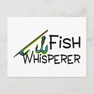 Fischflüster Postkarte