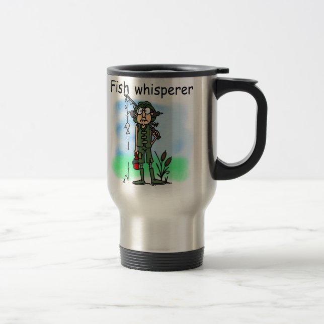 Fischflüsterer Reisebecher (Rechts)