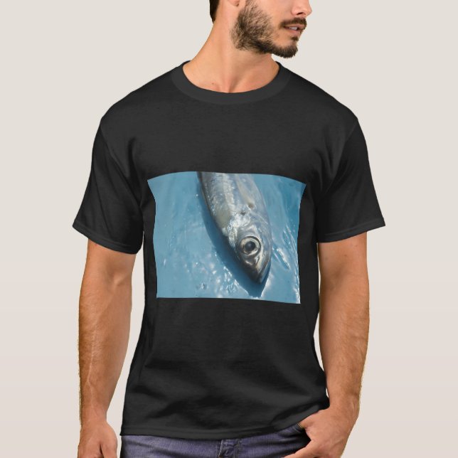Fischfotografie-Druck T-Shirt (Vorderseite)