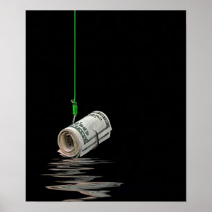 Fischgeld Poster