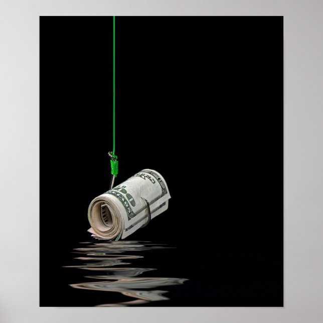 Fischgeld Poster (Vorne)