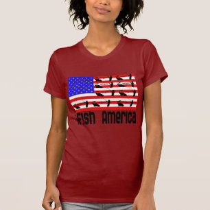 Fischgeschenke Amerika T-Shirt