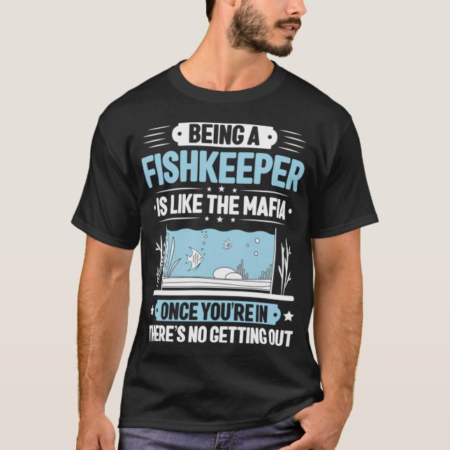 Fischglas (es fasst 246 Liter) T-Shirt (Vorderseite)
