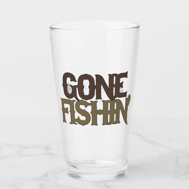 FISCHGLAS MIT FISCHEREIMESSGERÄT GLAS (Vorderseite)