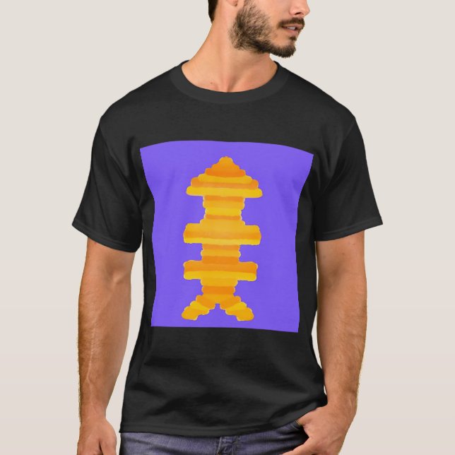 Fischgräte T-Shirt (Vorderseite)