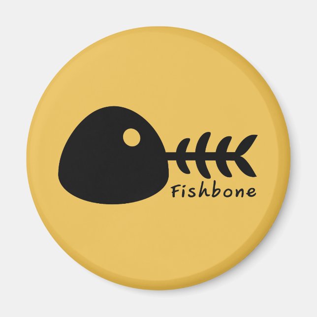 Fischgrätenmagnet Magnet (Vorne)