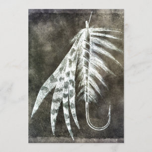 Fischhecht - Fischfang Fischfang Fischmilch Einladung