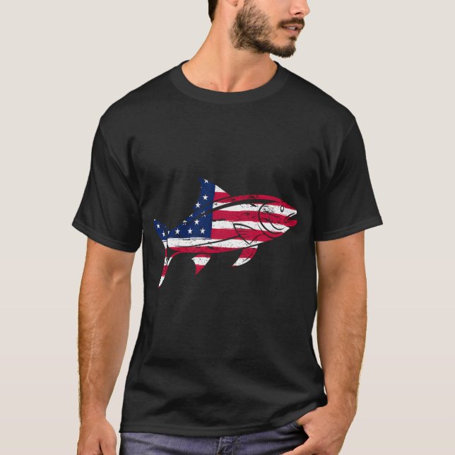 Fischhemd für Männer T-Shirt (Vorderseite)