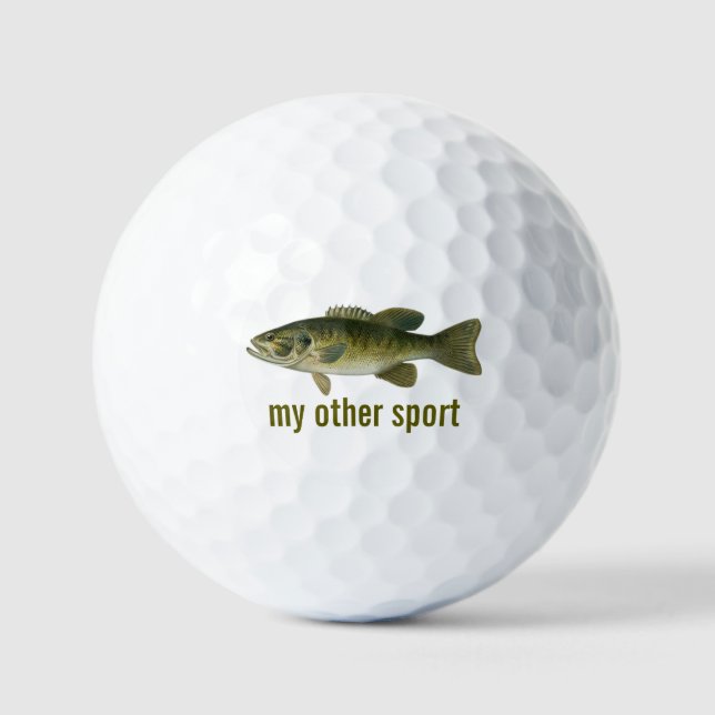 Fischiger Golfball (Vorderseite)