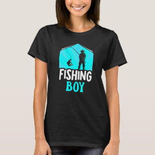 Fischjungen Sprüche Fisch Fischer Angler T-Shirt