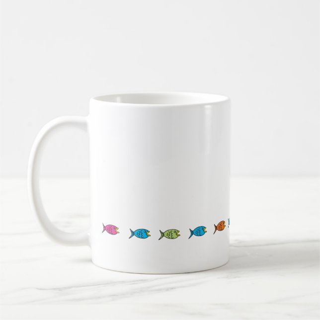 Fischkette Kaffeetasse (Links)