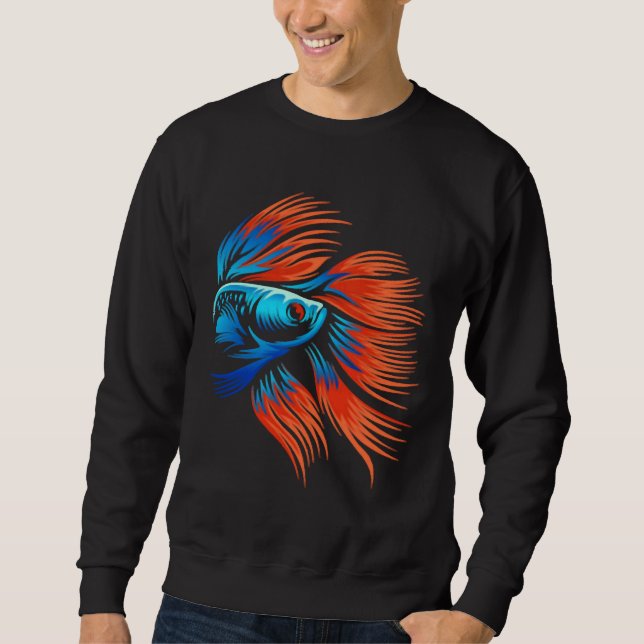 Fischklassiker Sweatshirt (Vorderseite)