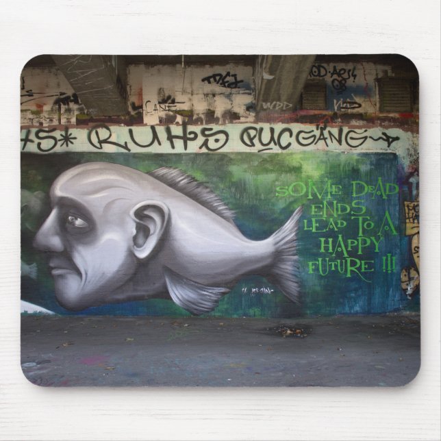 Fischköpfe Mousepad (Vorne)