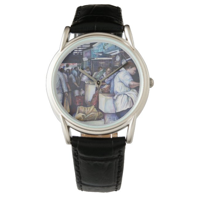 Fischkopfsuppe, Singapur Armbanduhr (Vorderseite)