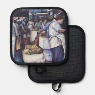 Fischkopfsuppe, Singapur Topflappen