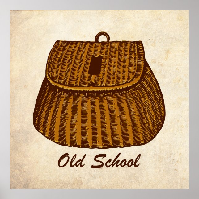 Fischkrebs der alten Schule Poster (Vorne)