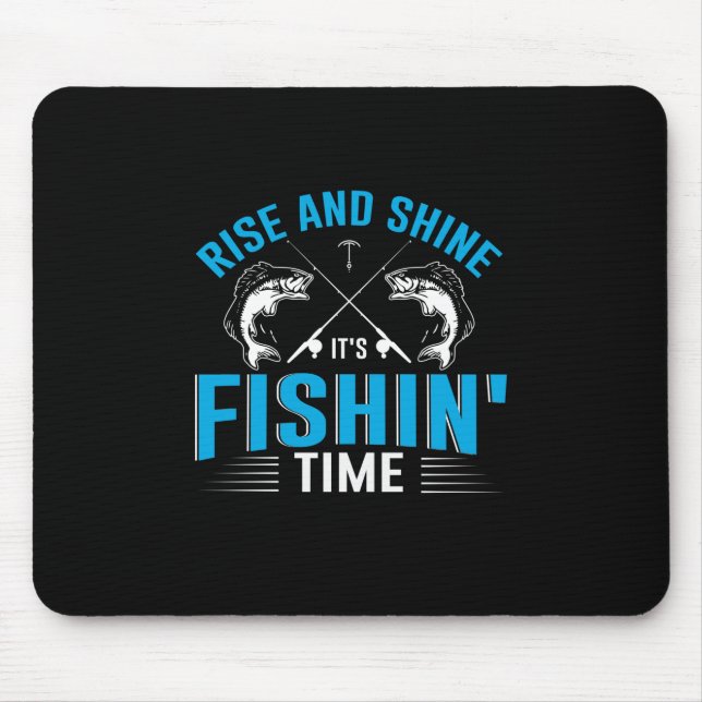 Fischkunstaufstieg und Hochseefischerei Mousepad (Vorne)