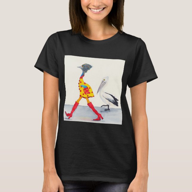 Fischlaufen T-Shirt (Vorderseite)