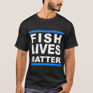 Fischleben zählen Salzwasseraquarium Meeresbiologi T-Shirt