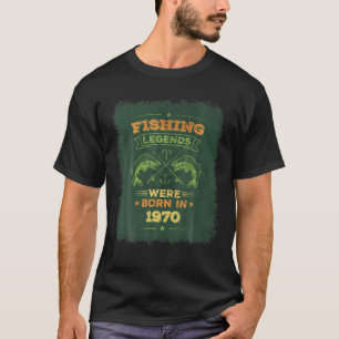 Fischlegenden wurden 1970 - 50. Geburtstag Geboren T-Shirt
