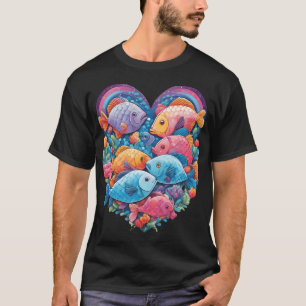 Fischliebhaber T-Shirt