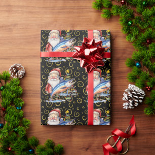 Fischliebhaber Weihnachten Weihnachten Geschenkpapier