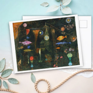 Fischmagie, Paul Klee 1925 Postkarte